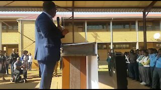 Gauteng Education MEC Lesufi visits troubled schools ahead of NSC exam (bWJ)