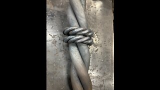 Large Wrought Iron rope