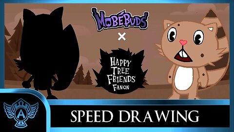 Speed Drawing: Happy Tree Friends Fanon - Cookie Dough | Mobebuds Style