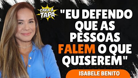 ISABELE BENITO NEM PENSA EM TER QUE LIDAR COM CENSURA NO BRASIL