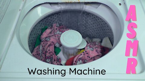 Washing Machine Complete Cycle ~ ASMR ~