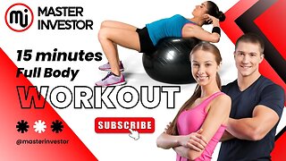 15 minutes full body workout | 3 Steps | Master Investor #business #cashflow #investing #shorts