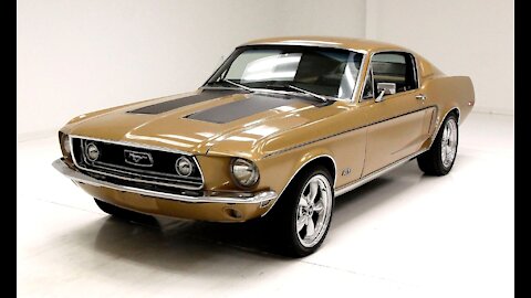 RESTORED 1968 MUSTANG FASTBACK