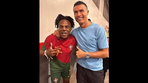 Finally ishowspeed met Ronaldo