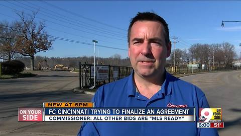 FC Cincinnati attorneys busy trying to finalize contract with Major League Soccer