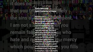 God's Mercy Prayer #shorts