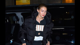 Gigi Hadid returns to work after giving birth