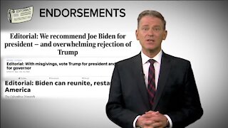 The influence of endorsements on the presidential election