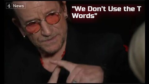 BONO CAN'T EVEN SAY TRUMP'S NAME