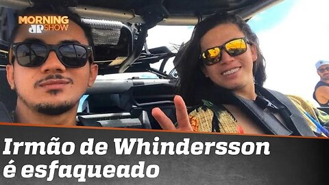 Irmão de Whindersson Nunes toma facada por causa de celular