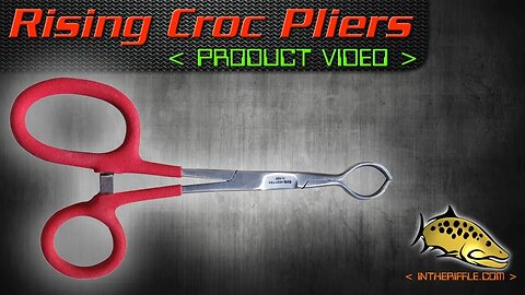 Rising Crocodile Fly Fishing Forceps and Quick Release Pliers