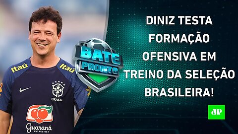 Diniz OUSA e deve ESCALAR Seleção OFENSIVA contra a Colômbia; Endrick vai JOGAR? | BATE PRONTO