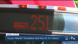 Tulsa Transit planning new route to Turley