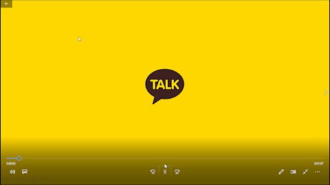 Kakao Talk Inspired Powerpoint Template