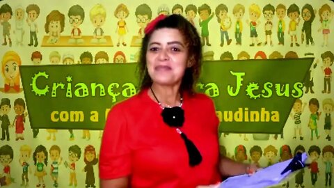 Crianças para Jesus com Educadora Religiosa Tia Claudinha 21 10 2023