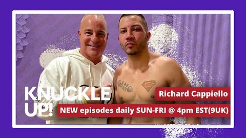 Live interview with Promoter Matchmaker and Gym Owner Richard Cappiello