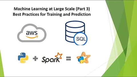 Machine Learning at Large Scale (Part 3): Best Practices for Train and Prediction