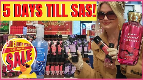 Bath & Bodyworks | 5 DAYS TO SAS | FOUND NEW SAS ITEMS IN STORE | STORE WALK THRU #bathandbodyworks