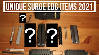 Unique EDC items for your Leatherman Surge in 2021 - My camping & hiking every day carry.