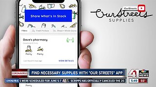 Find necessary supplies with 'Our Streets' app