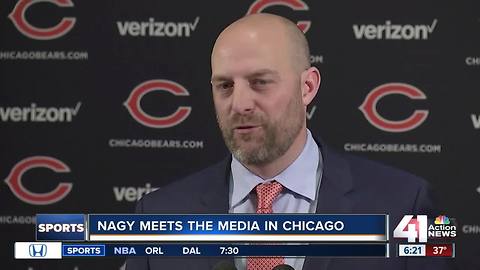 Nagy talks leaving KC for Bears head coach gig