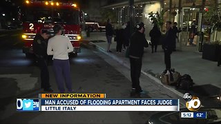 Little Italy apartment building flooded