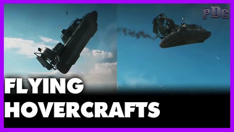 Hovercrafts Climbing Buildings, Flying Over Skyscrapers, And Rooftops Fights - Classic Moments