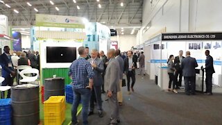 SOUTH AFRICA - Cape Town - AfriCom Trade Expo (Video) (ugK)