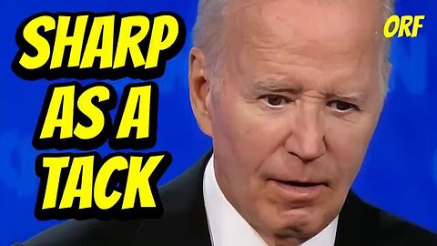 JOE BIDEN - "SHARP AS A TACK" | MATT ORFALEA