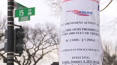 D.C. National Guardsmen provide traffic control and crowd management during D.C. demonstrations