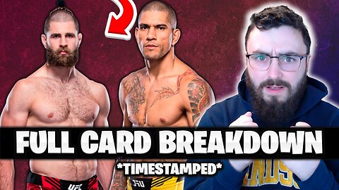 Full Card Predictions - UFC 295: Procházka vs Pereira | Fight Breakdowns & Best Betting Tips