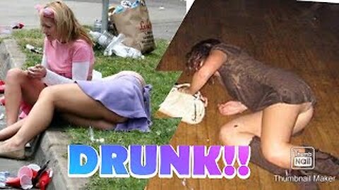 GIRLS GOT DRUNK!!! | BEST FAILS | FUNNY GIRL FAILS!!