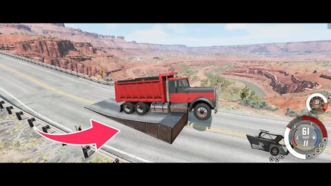 TruckFails | Truck Jumping #01 | BeamNG.Drive |TrucksFails