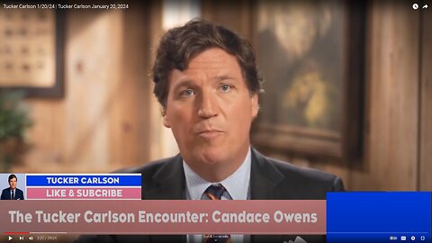 Tucker Carlson 1/20/24 | Tucker Carlson January 20, 2024