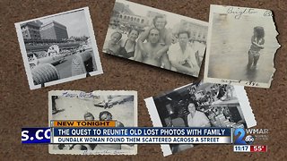 Woman on quest to reunite old lost photos with family