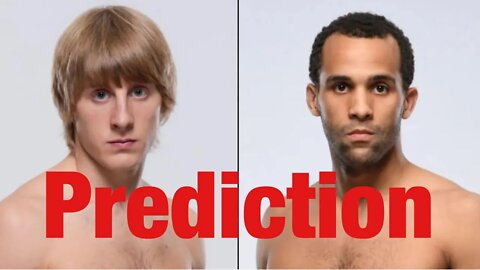 Paddy Pimblett Vs Jordan Leavitt Early Prediction