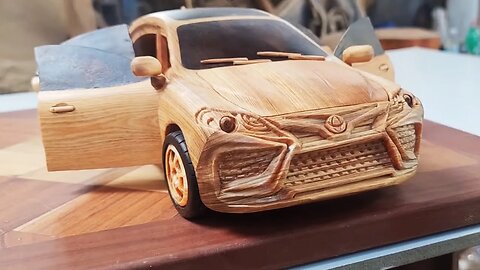 Amazing Design Ideas Wood Carving Car | Toyota Camry 2021 - Woodworking art