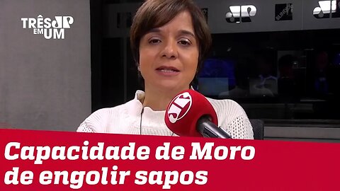 #VeraMagalhães: Capacidade de Moro de engolir sapos vai se mostrando ilimitada