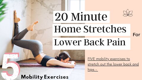 Home Stretches for Lower Back Pain: Pt.1 | Tim Keeley | Physio REHAB