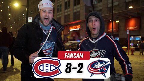 TWO ANTI-HABS FANS ??? | MTL 8-2 CBJ