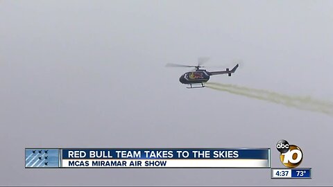 Red Bull air team on display at MCAS Miramar Air Show