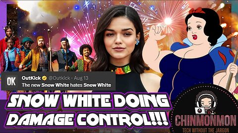 Snow White doing DAMAGE CONTROL Over Rachel Zegler