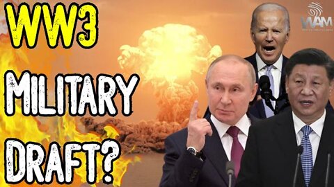 WW3 Military Draft? - Globalists Plot Staged War - Martial Law & Rations To Come!.