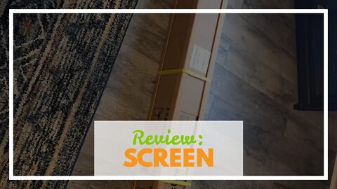 Review: VIVIDSTORM-Deluxe Tensioned Screen,Obsidian Long Focus ALR Deluxe Motorized Office Pres...