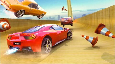 Impossible GT Car Transformation Racing Stunts _ Android Gameplay