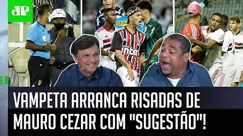 "UÉ! DO JEITO QUE TÁ..." Vampeta ARRANCA RISADAS com "SOLUÇÃO" pra VIOLÊNCIA no futebol!