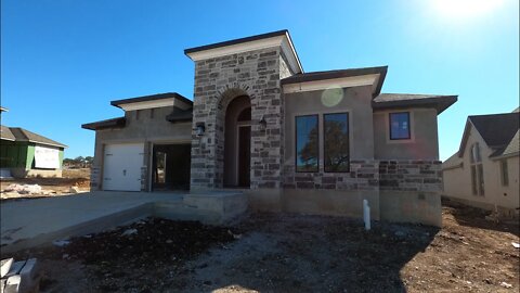 Perry Homes plan 2738, New Construction Follow Up, The Grove at Vintage Oaks, New Braunfels Tx