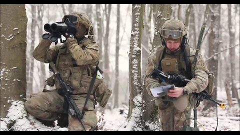 U.S. Army Fire Support Specialists Gather Adversary Intelligence - Combined Resolve XVI