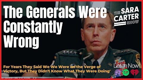 The Generals Were Constantly Wrong About Afghanistan