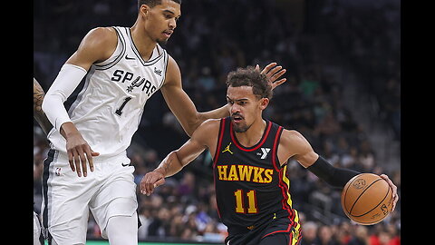 Trae Young SICK game (45 Pts 14 Ast) vs SAS 🔥🔥